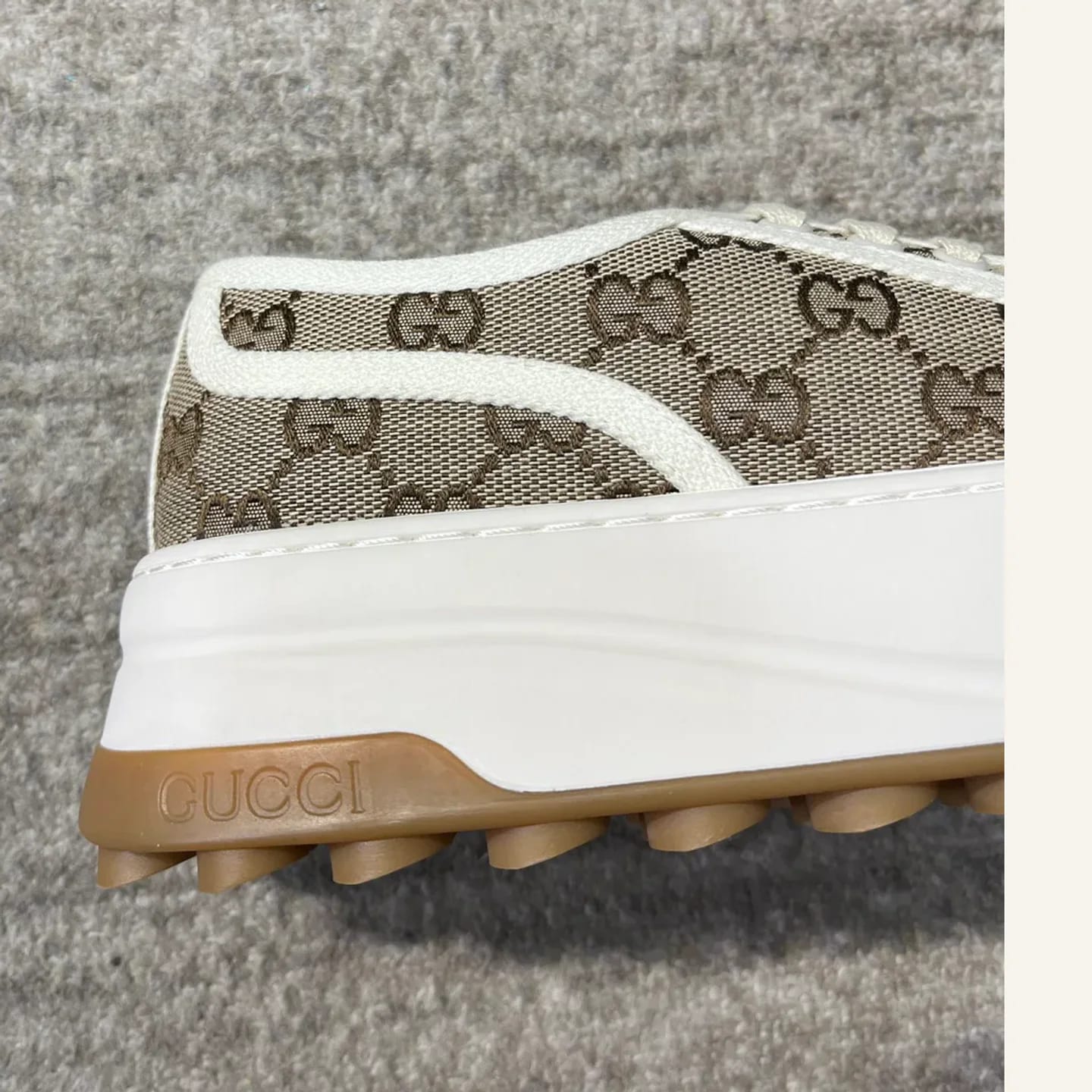 Gucci Canvas Platform Sneaker 縮圖 4