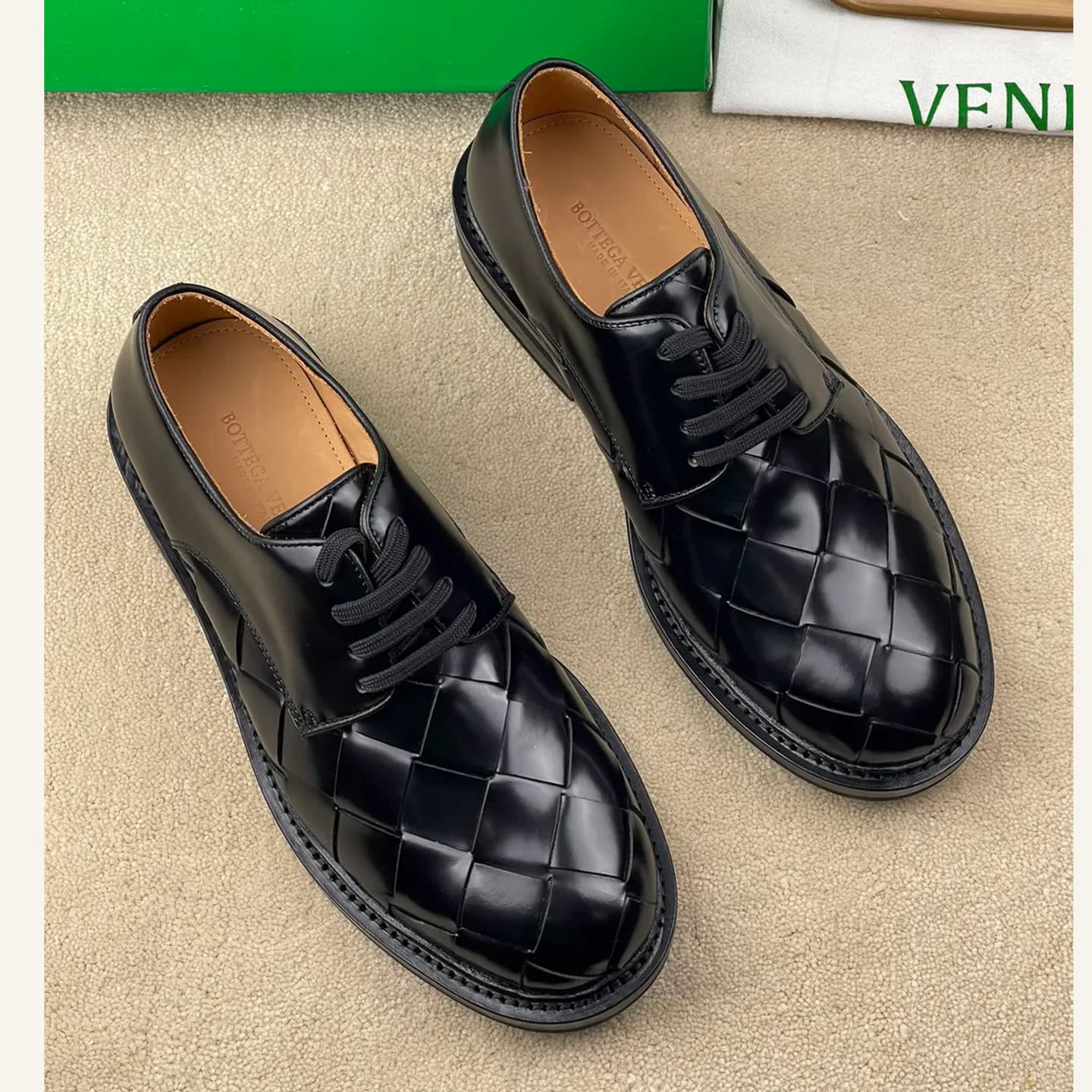 Bottega Veneta Intrecciato Derby 縮圖 3