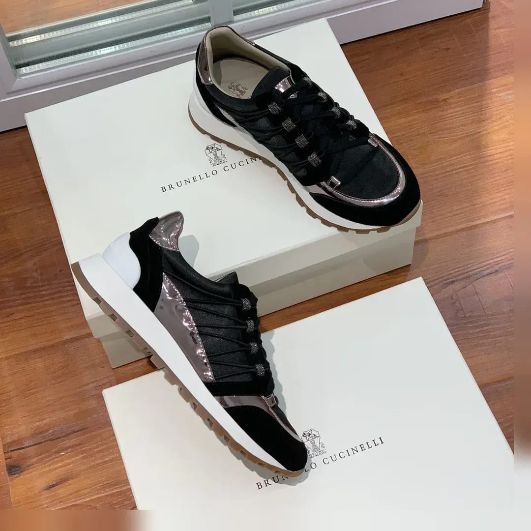 Brunello Cucinelli Monili-chain Sneaker 縮圖 2