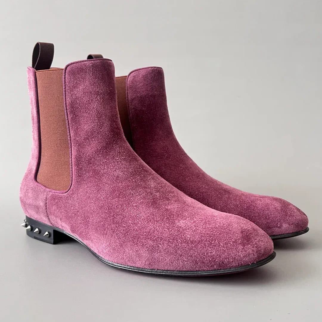 Christian Louboutin So Samson Spikes Chelsea Boot 縮圖 2