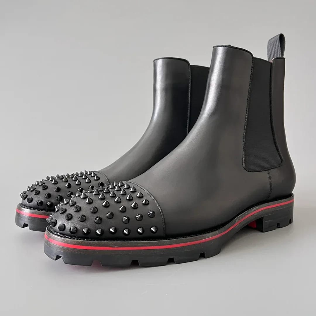 Christian Louboutin Melon Spikes Chelsea Boot 縮圖 1