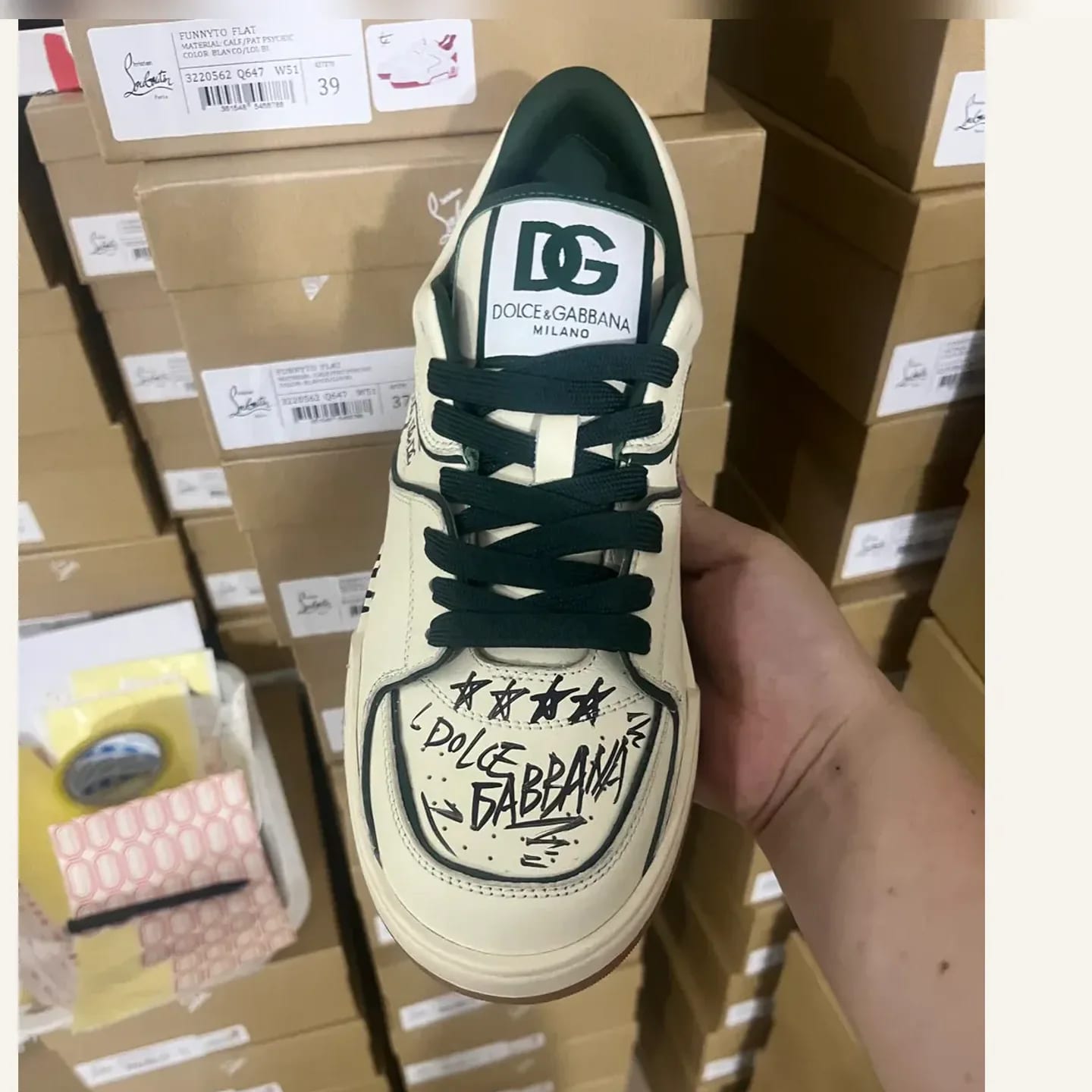 Dolce & Gabbana Portofino Low-top Sneaker 縮圖 2