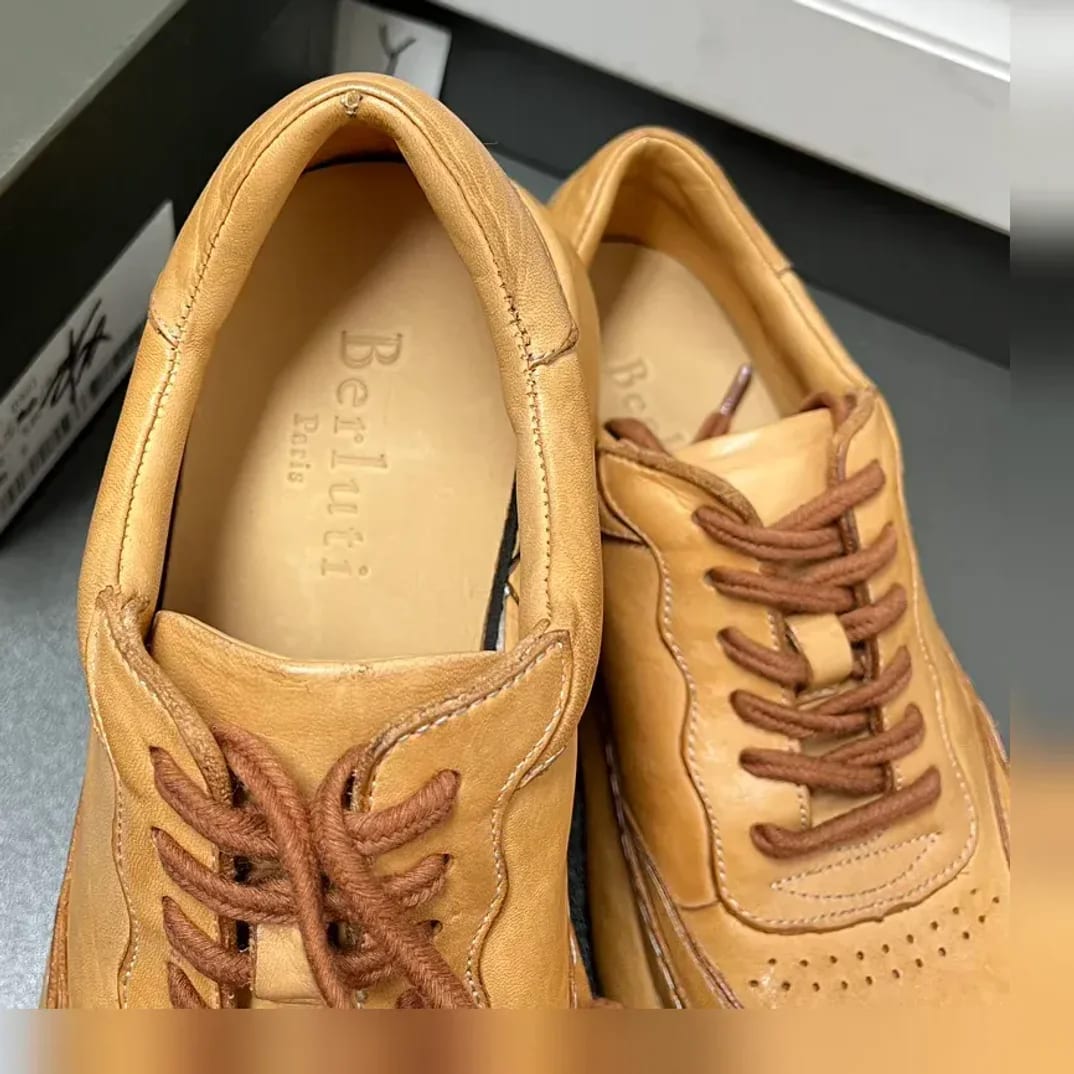 Berluti Washed-leather Derby 縮圖 3