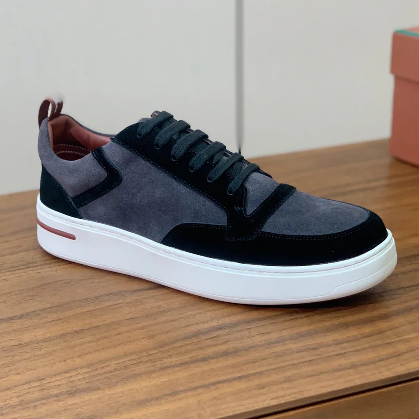 Loro Piana Suede Low-top Sneaker 縮圖 4