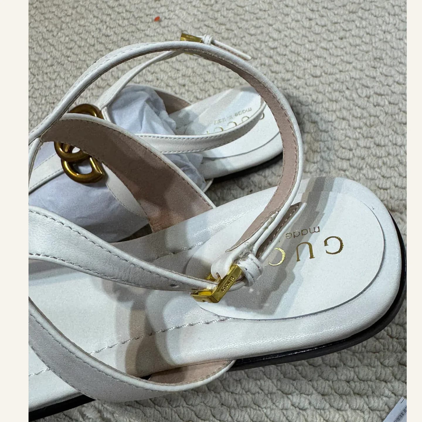 Gucci Interlocking G Thong Sandal 縮圖 4