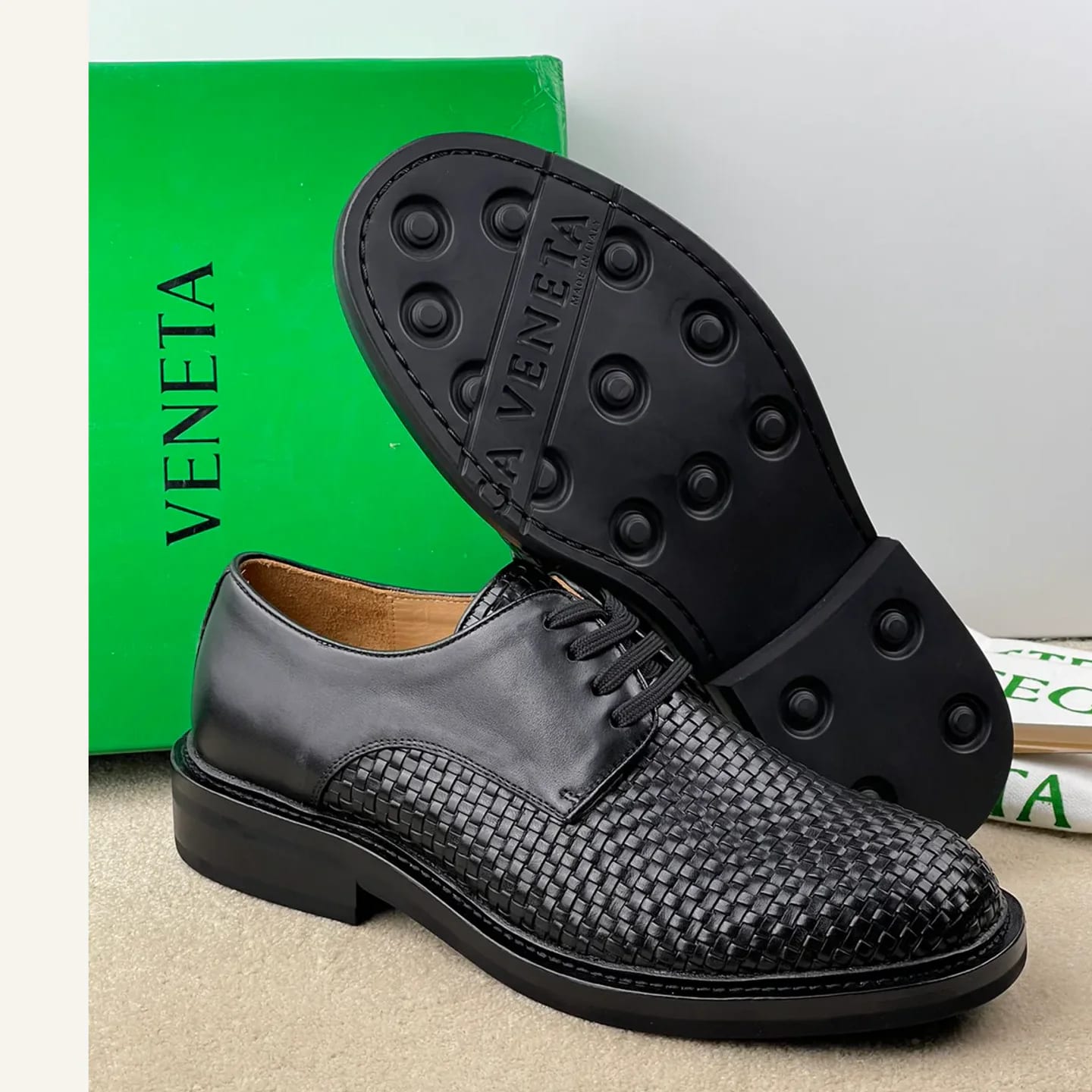 Bottega Veneta Intrecciato Derby 縮圖 4