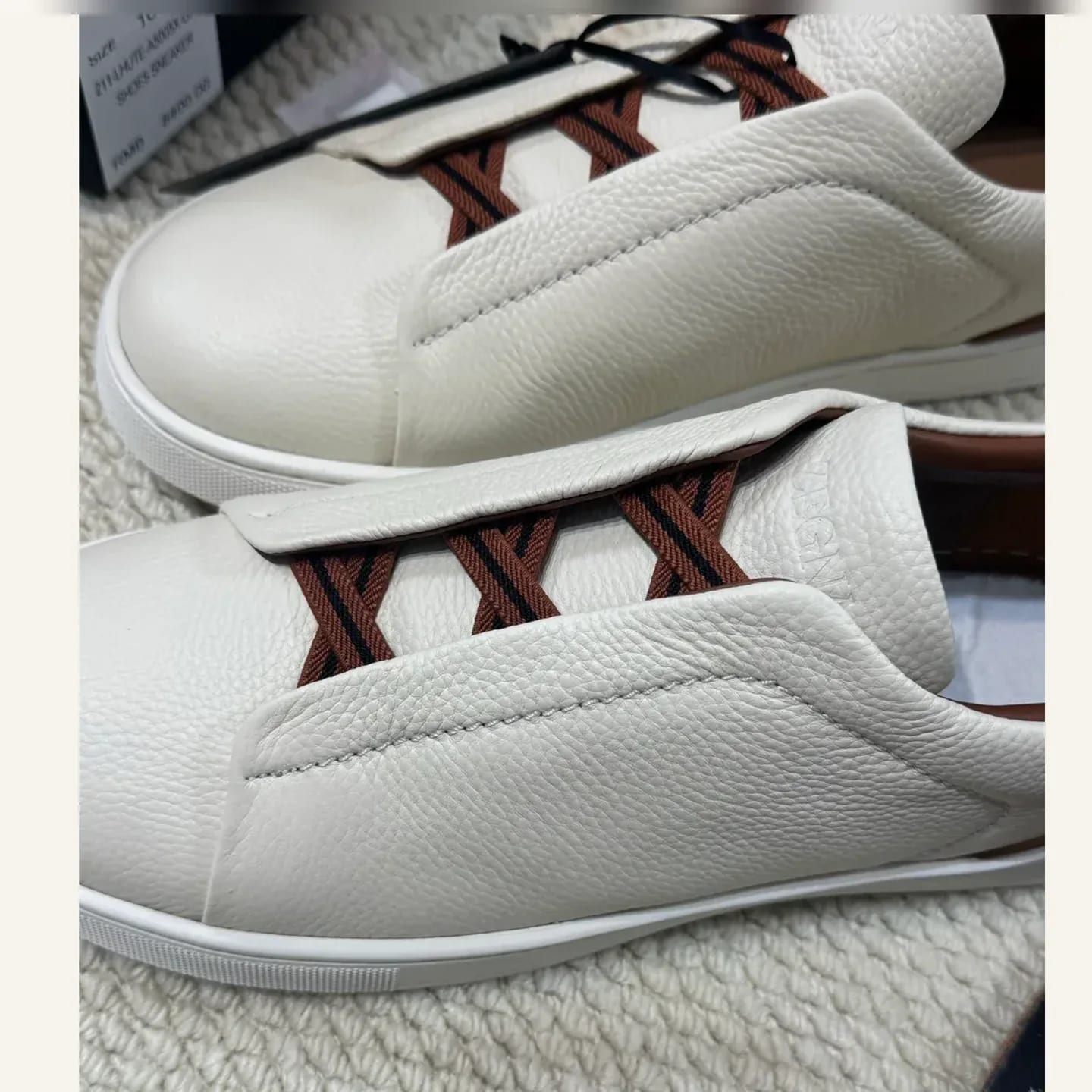 Zegna Triple Stitch Sneaker 縮圖 3