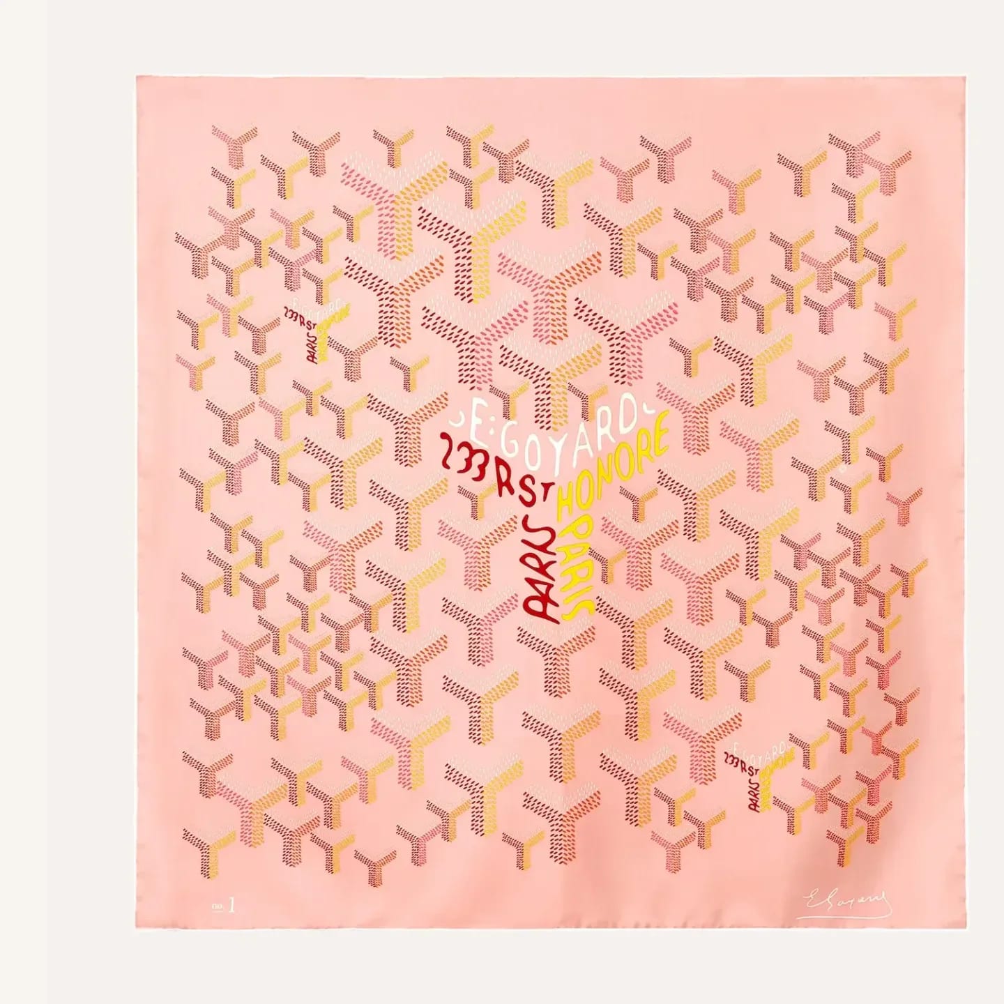 Goyard Scarf N°1 縮圖 1