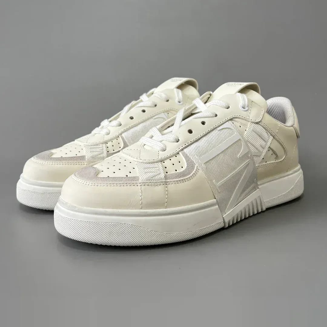 Valentino Garavani Low-Top Calfskin VL7N Sneaker With Bands 縮圖 1