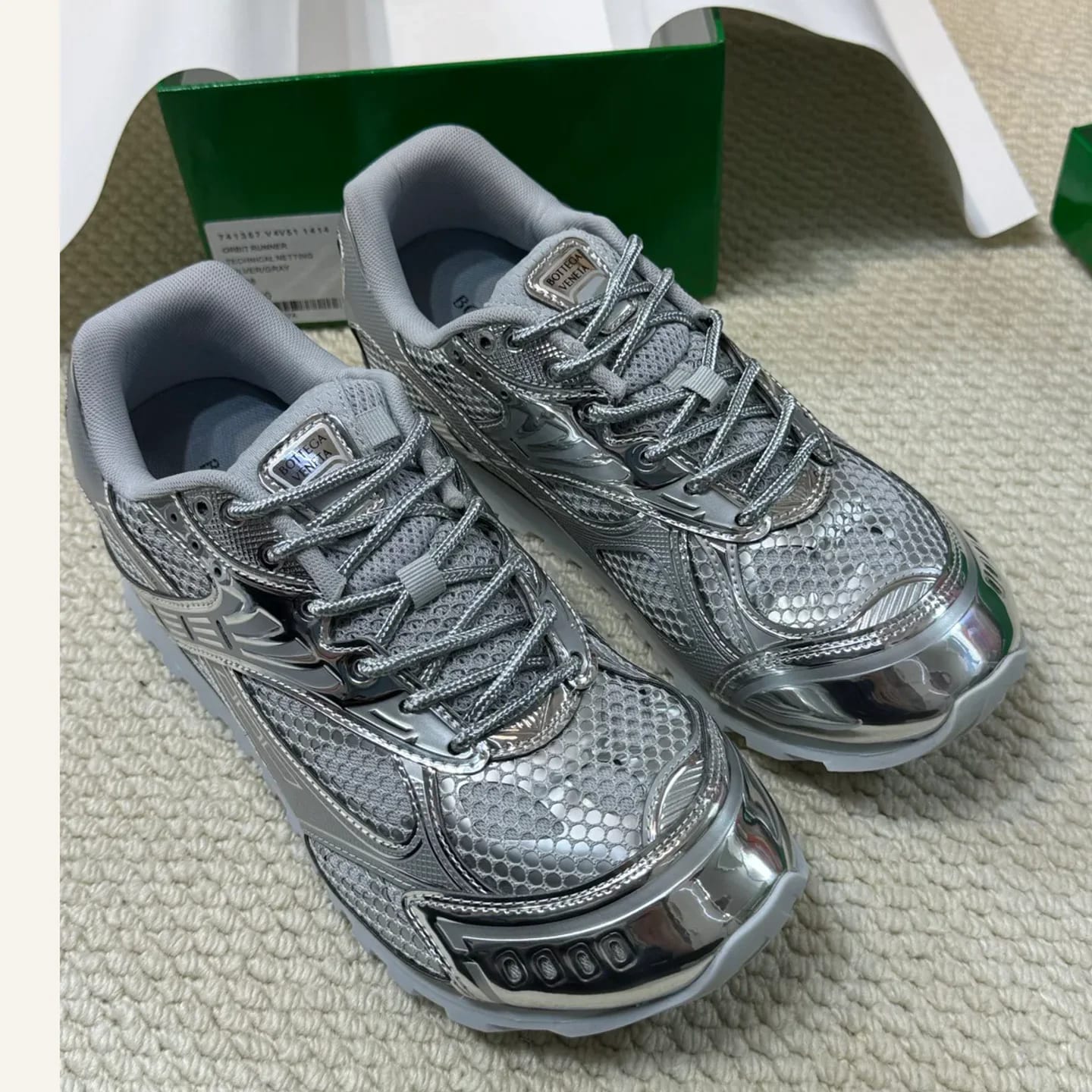 Bottega Veneta Orbit Sneaker 縮圖 1