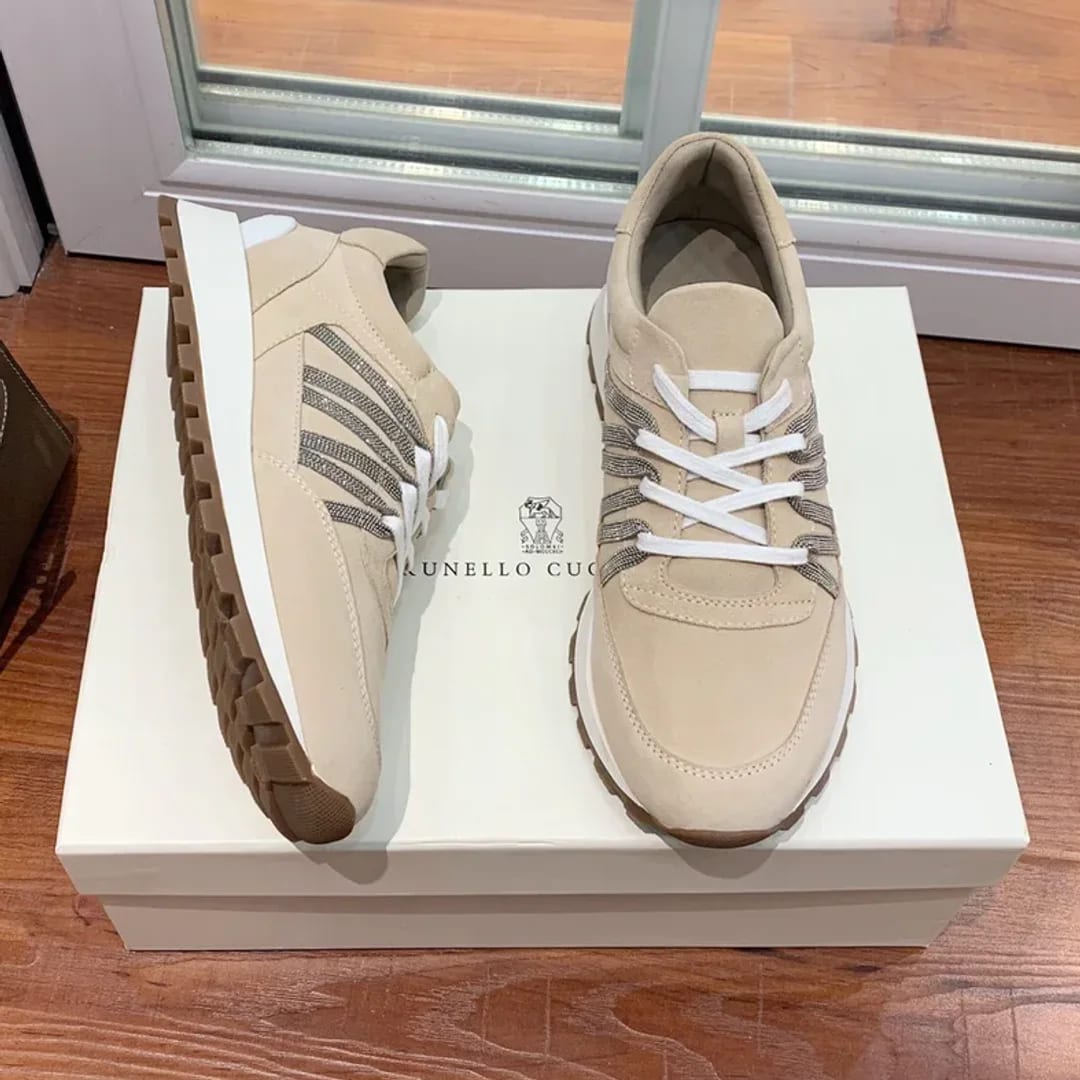 Brunello Cucinelli Monili-chain Sneaker 縮圖 4