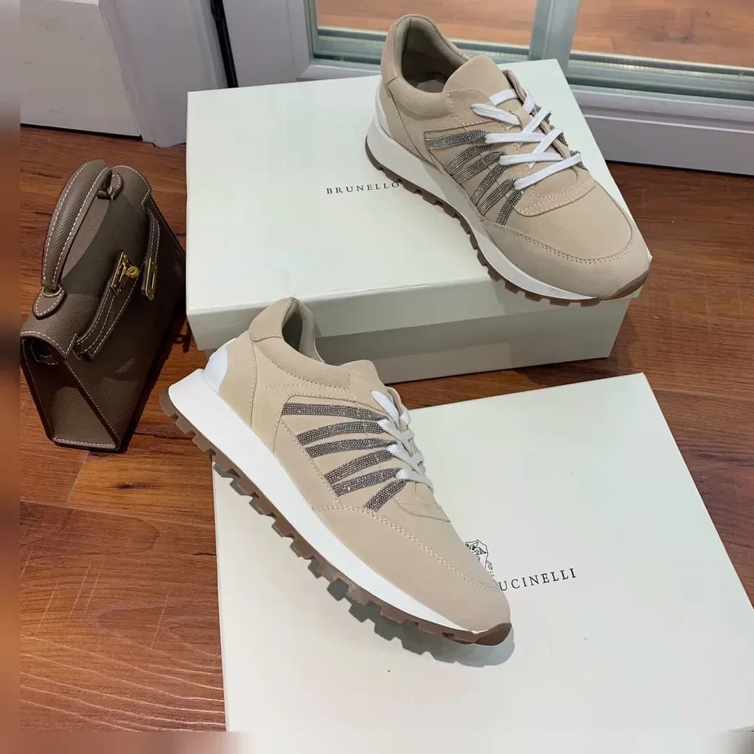Brunello Cucinelli Monili-chain Sneaker 縮圖 2