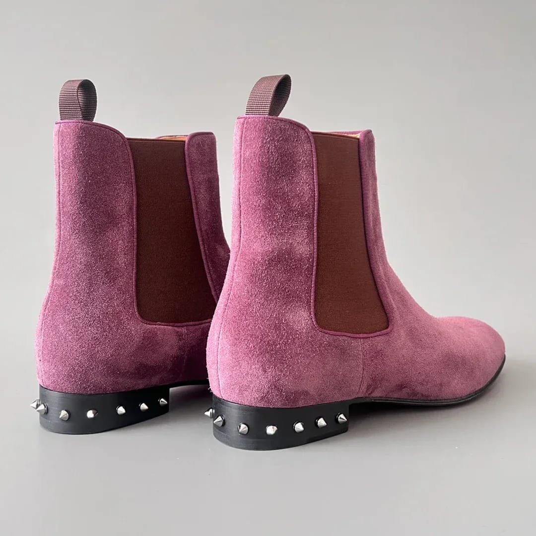 Christian Louboutin So Samson Spikes Chelsea Boot 縮圖 3