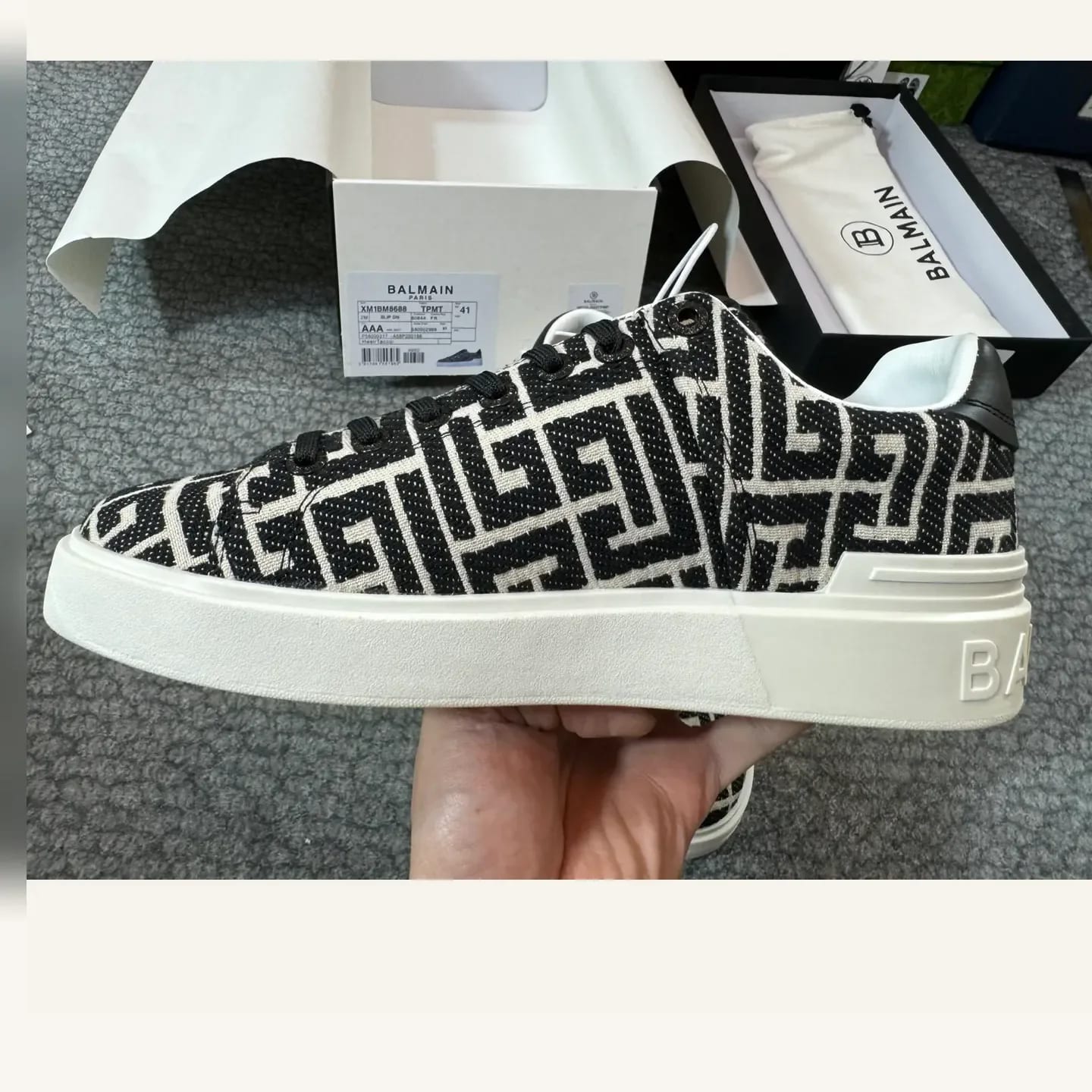 Balmain B-Court Sneaker 縮圖 3