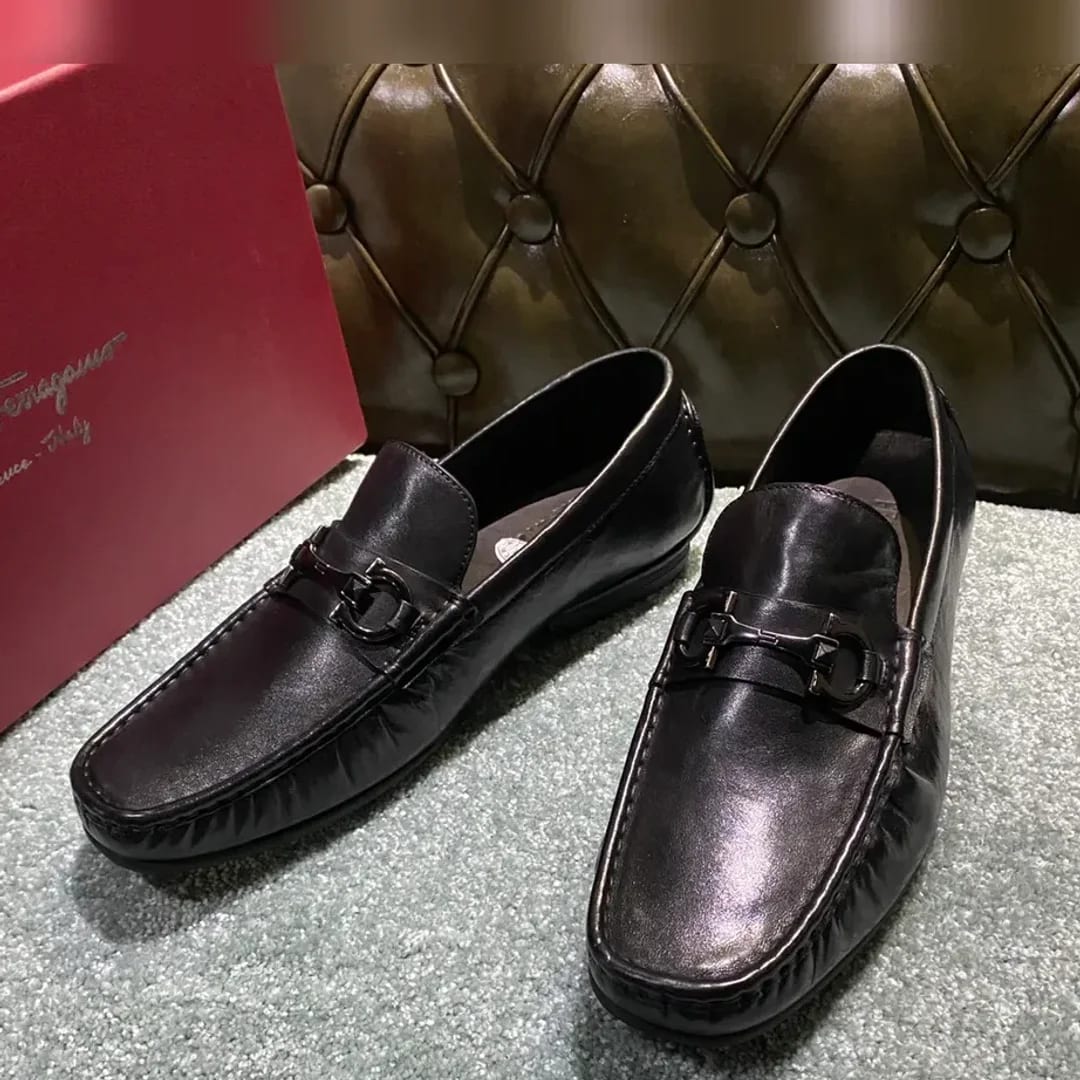 Ferragamo Washed-leather Loafer 縮圖 3