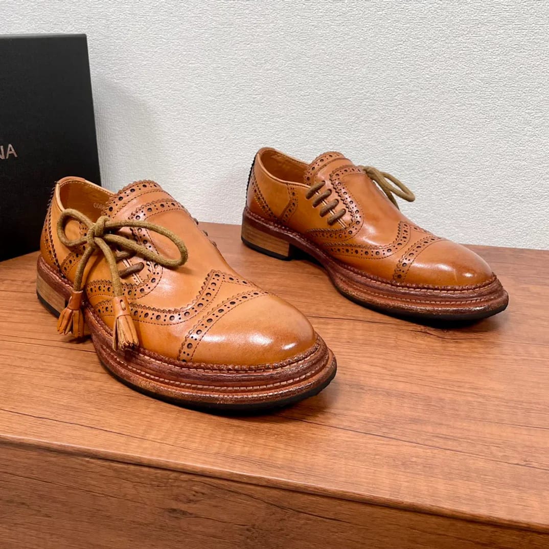 Dolce & Gabbana Cap-toe Brogue Derby 縮圖 3