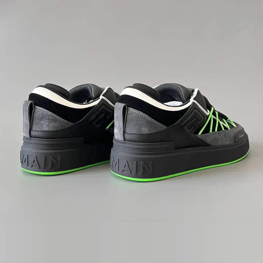 Balmain B-Court Puffy Skate Sneakers 縮圖 2