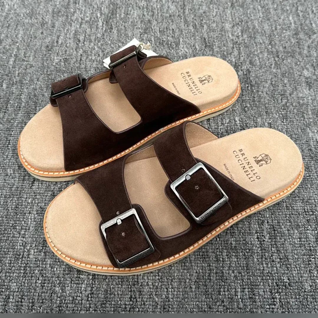 Brunello Cucinelli Buckle Slide 縮圖 2