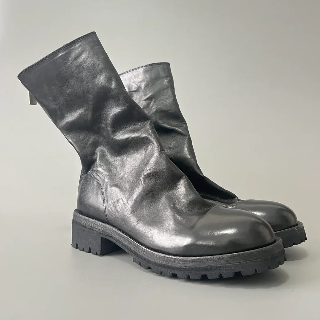GUIDI 788V Back Zip Boots 縮圖 2