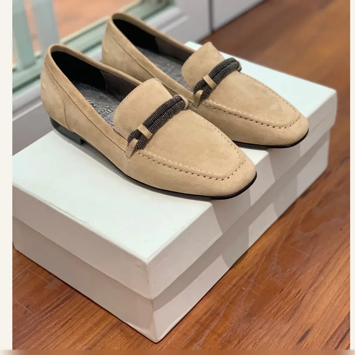 Brunello Cucinelli Monili-chain Loafer 縮圖 3
