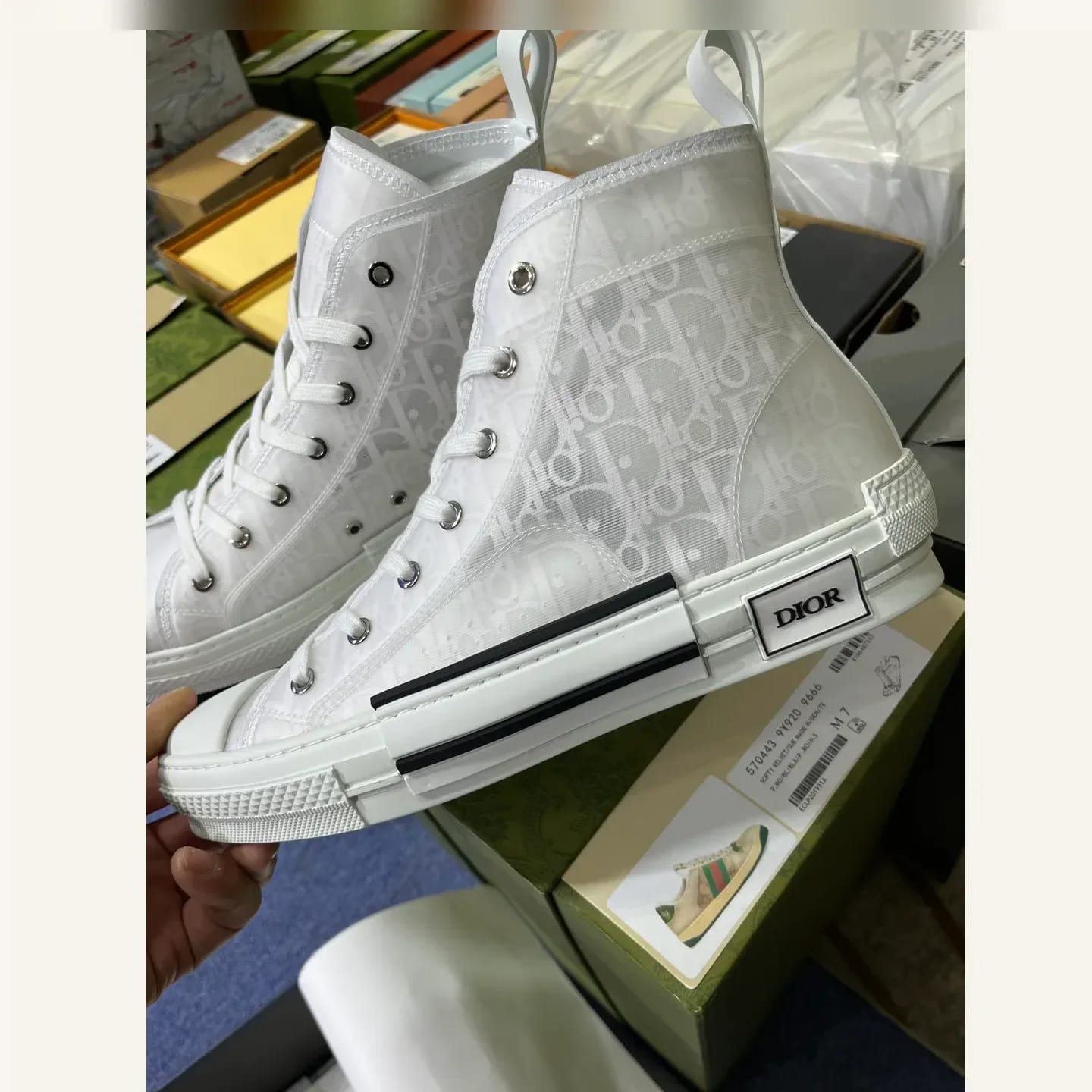 Dior B23 High-top Sneaker 縮圖 2