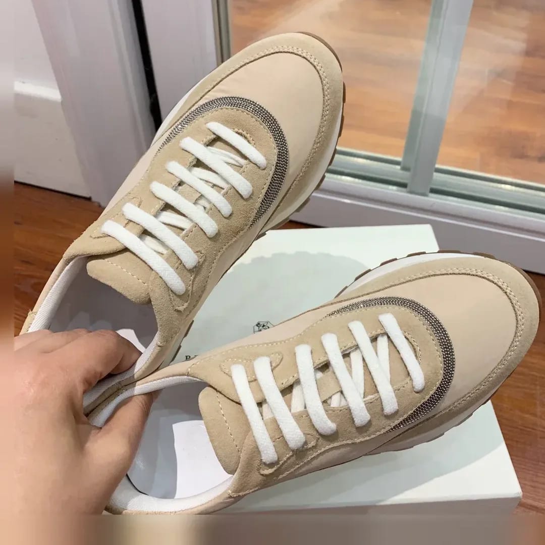 Brunello Cucinelli Monili-chain Sneaker 縮圖 4