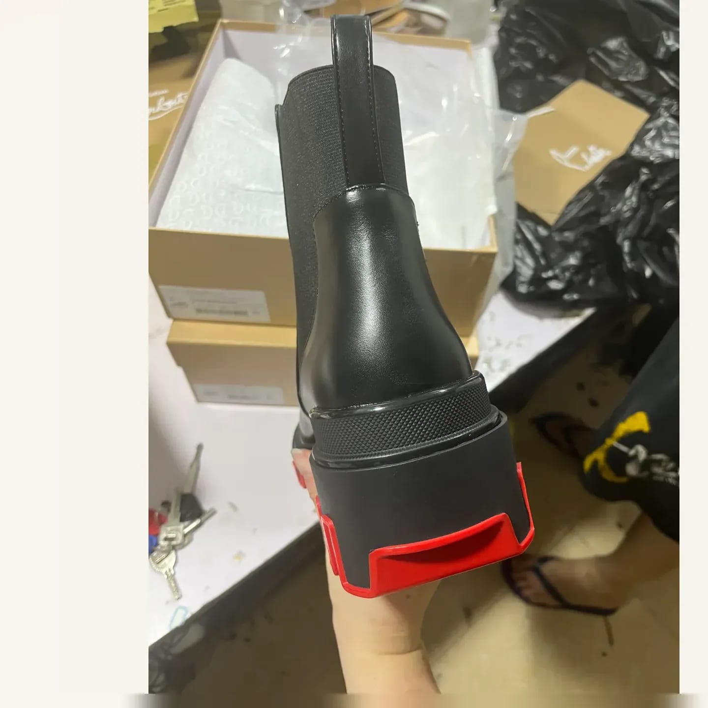 Christian Louboutin Loubishark Chelsea Boot 縮圖 4