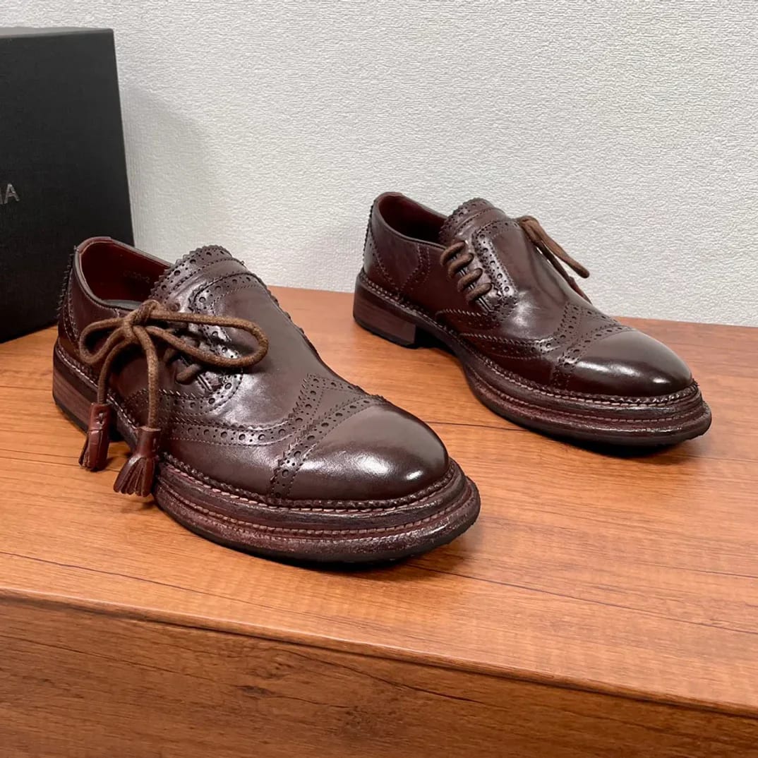 Dolce & Gabbana Cap-toe Brogue Derby 縮圖 3