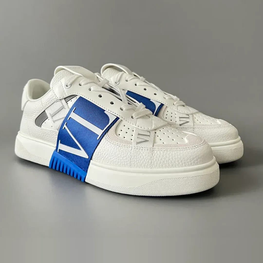 Valentino Garavani Low-Top Calfskin VL7N Sneaker With Bands 縮圖 2