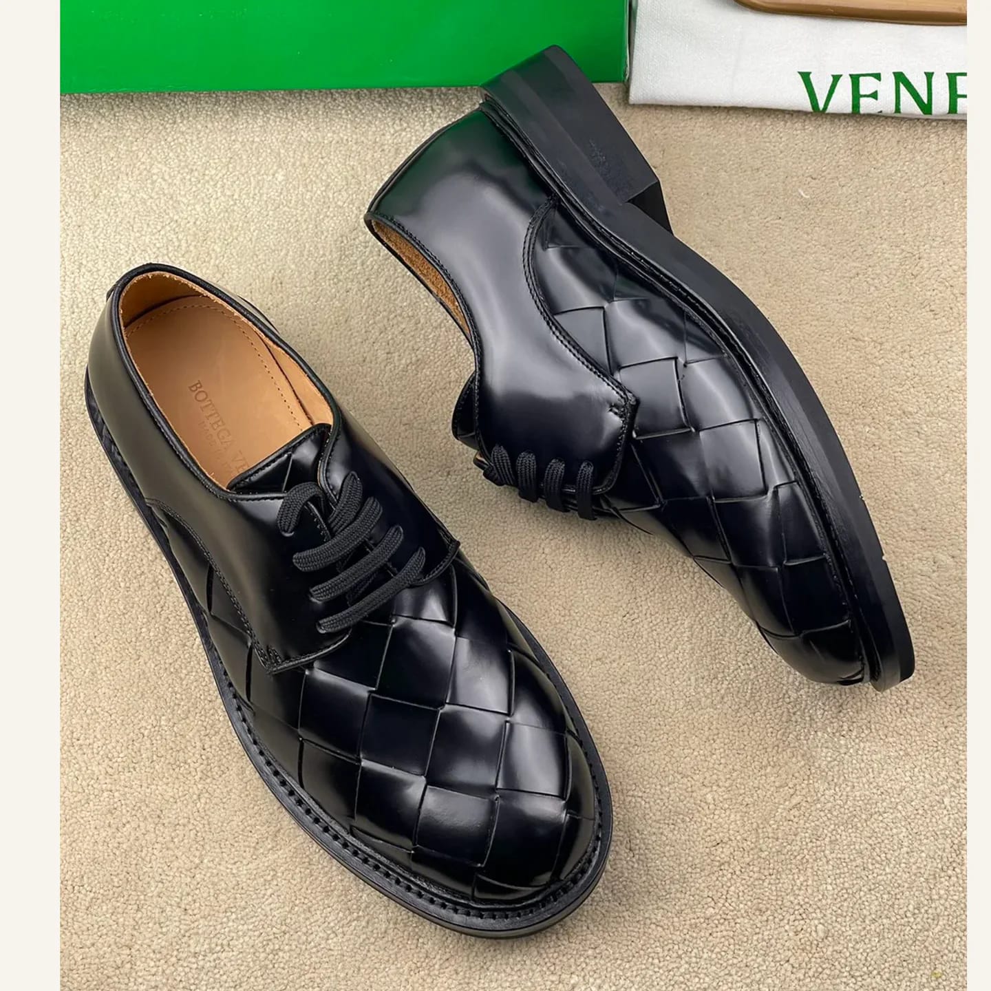 Bottega Veneta Intrecciato Derby 縮圖 4