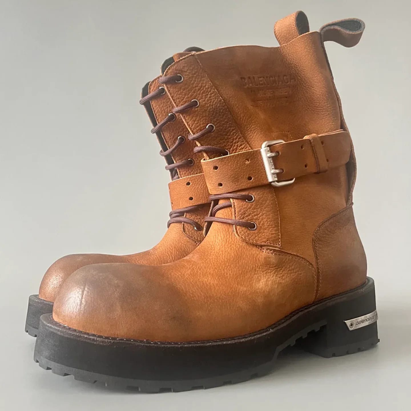 Balenciaga Venom Lace-Up Bootie 縮圖 1