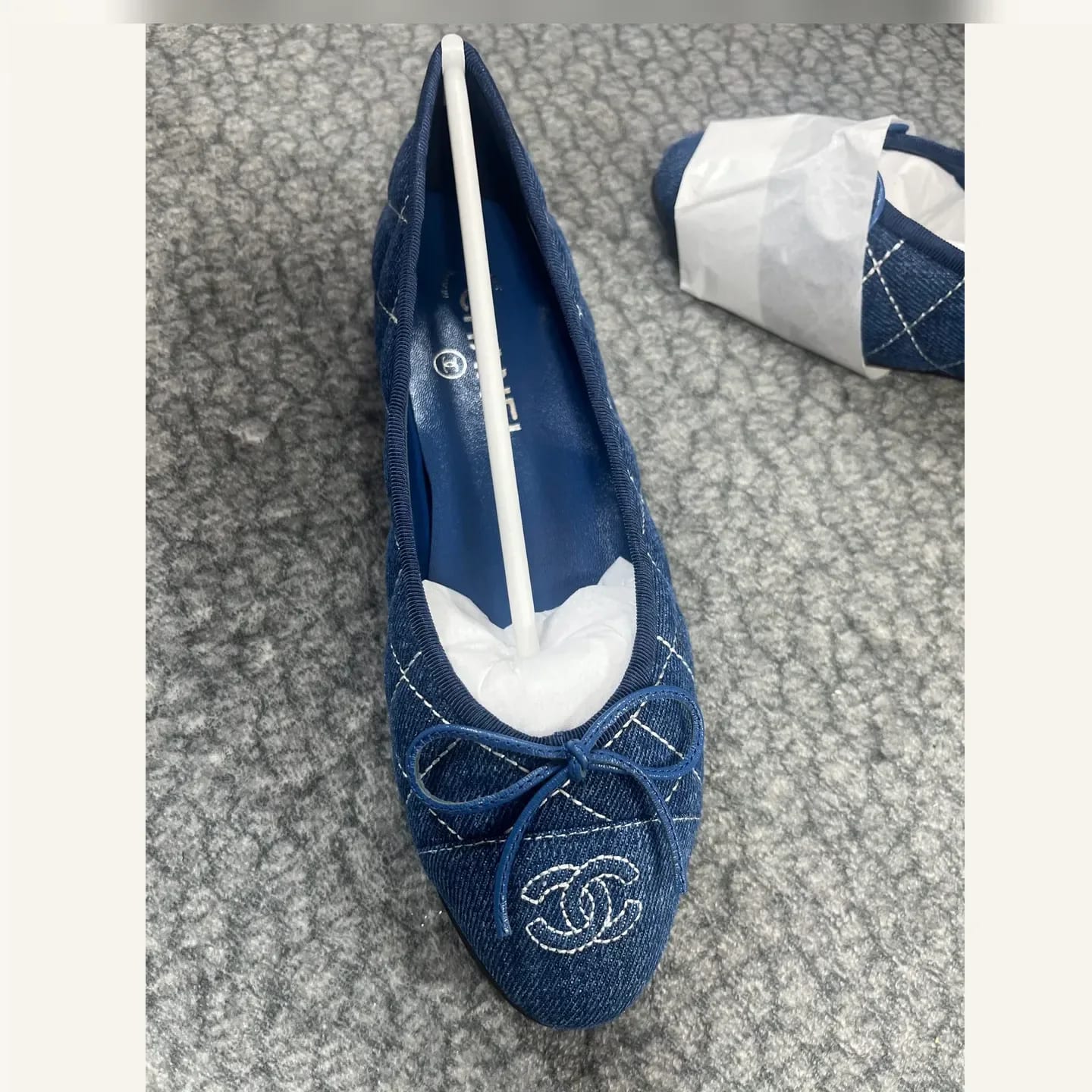 CHANEL Quilted CC Ballerina 縮圖 3
