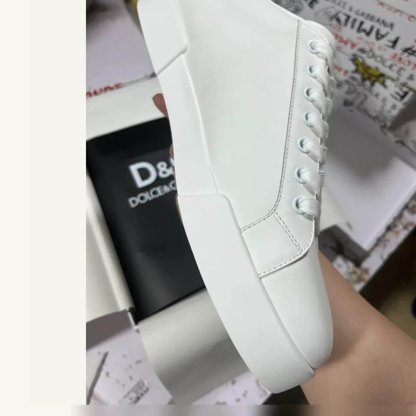 Dolce & Gabbana Portofino Low-top Sneaker 縮圖 3