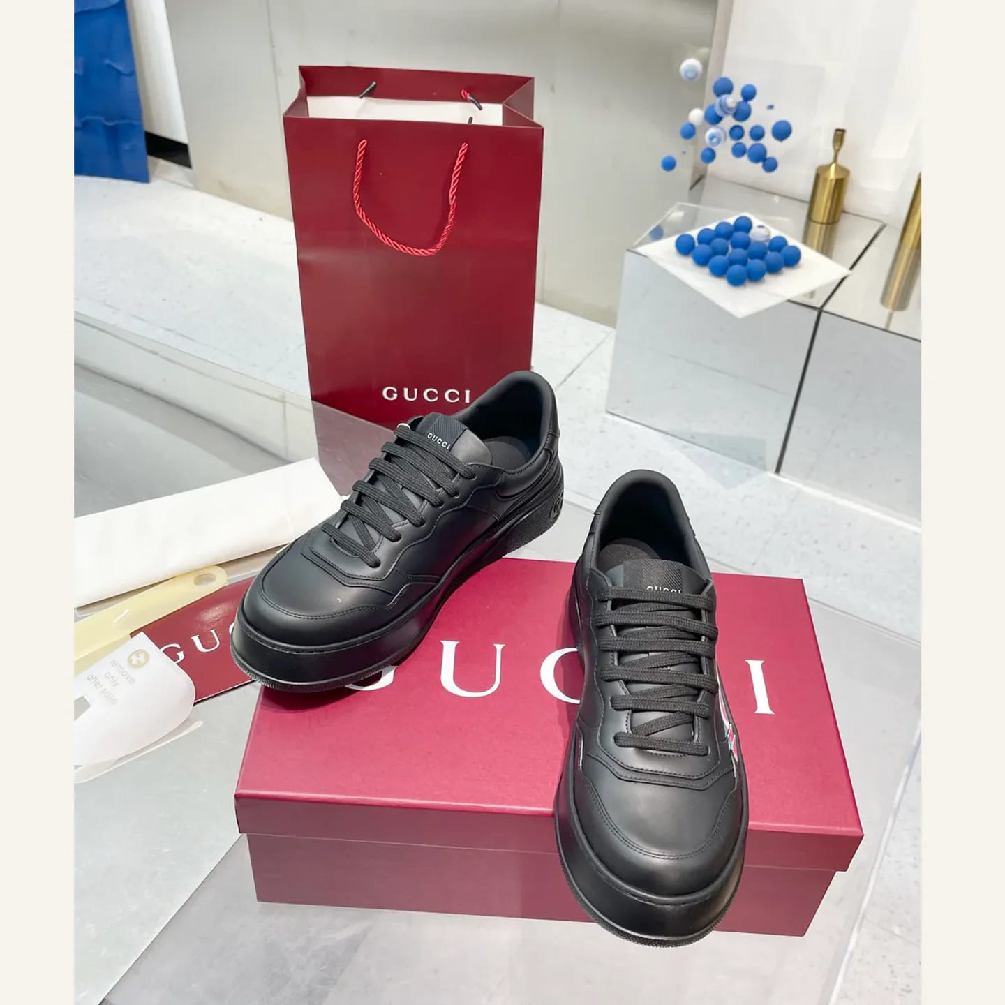 Gucci Logo Platform Sneaker 縮圖 2