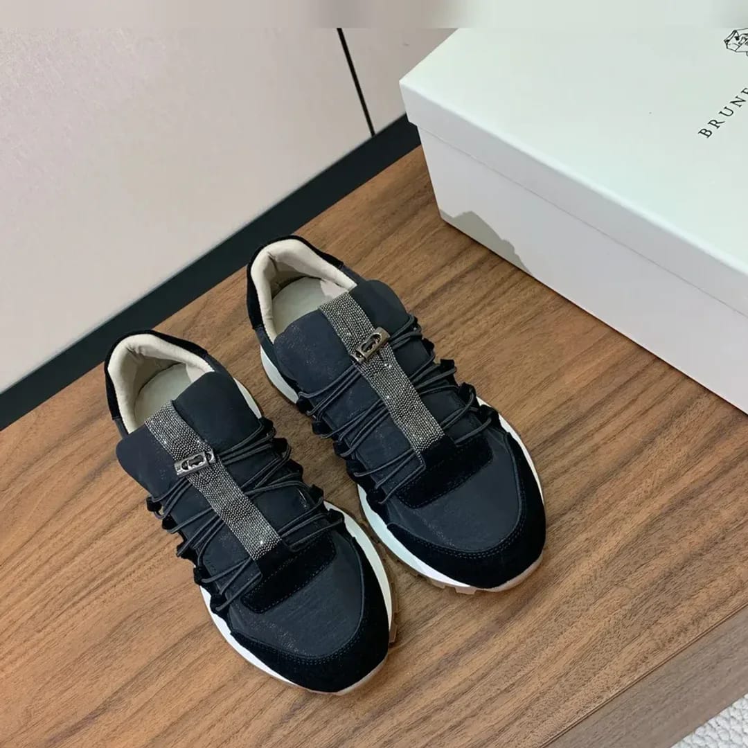 Brunello Cucinelli Monili-chain Sneaker 縮圖 2