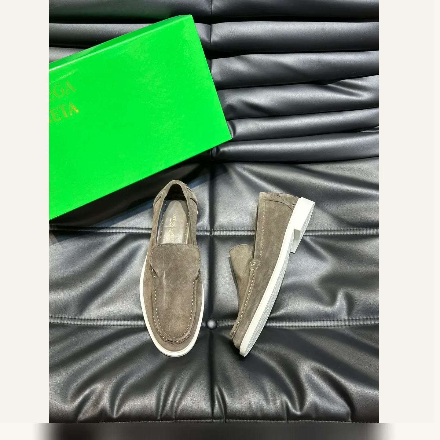 Bottega Veneta Suede Slip-on 縮圖 2