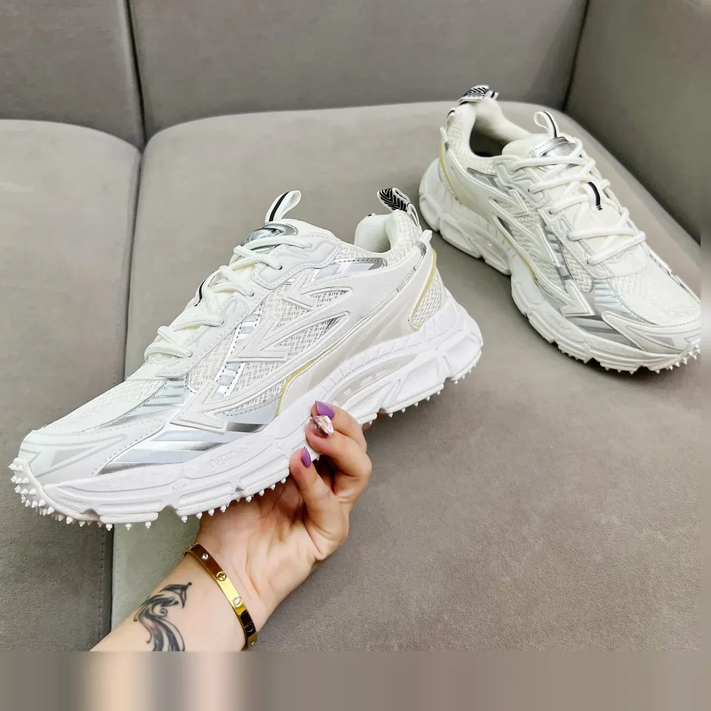 Off-White Right Arrow Sneaker 縮圖 4