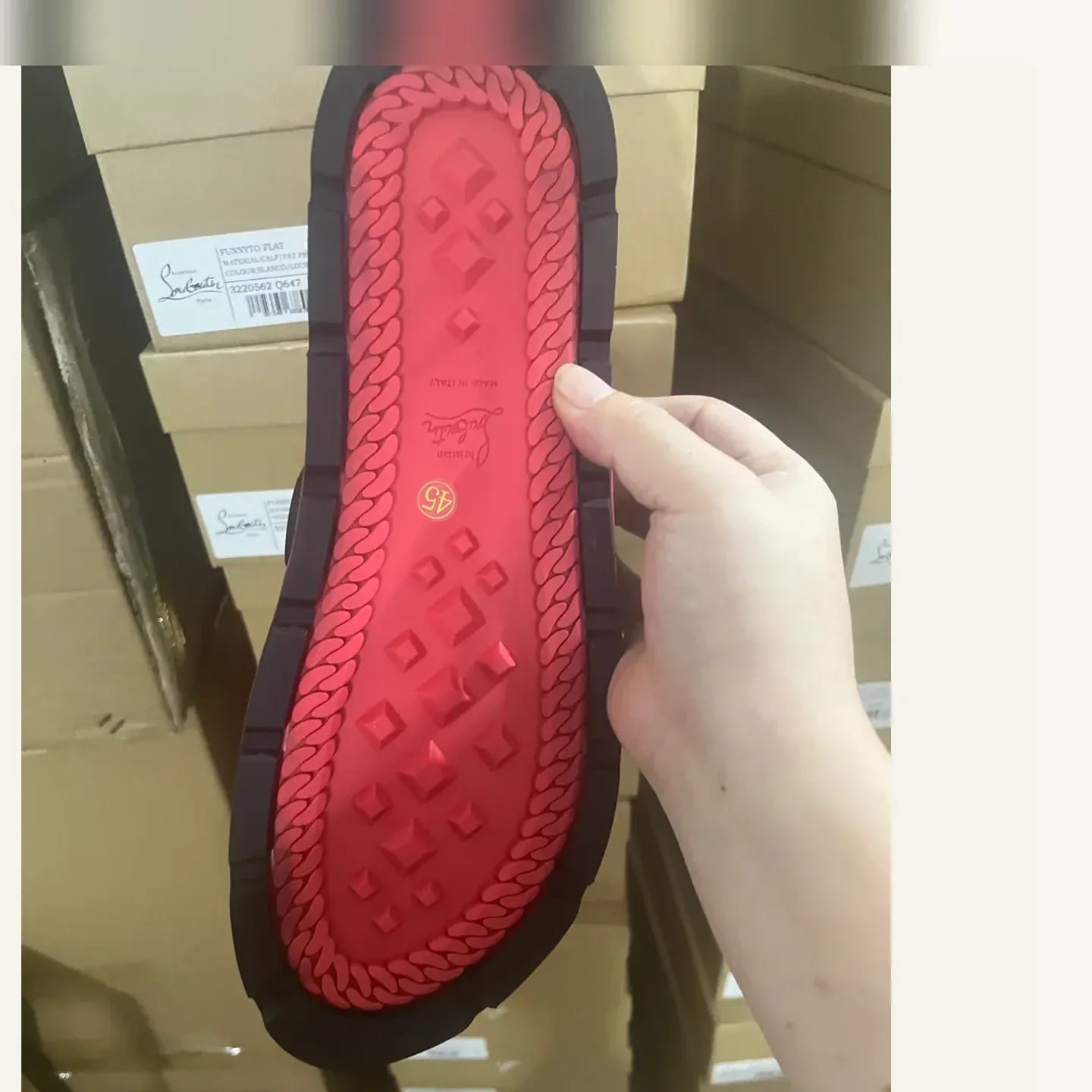 Christian Louboutin Pool Fun Slide 縮圖 4