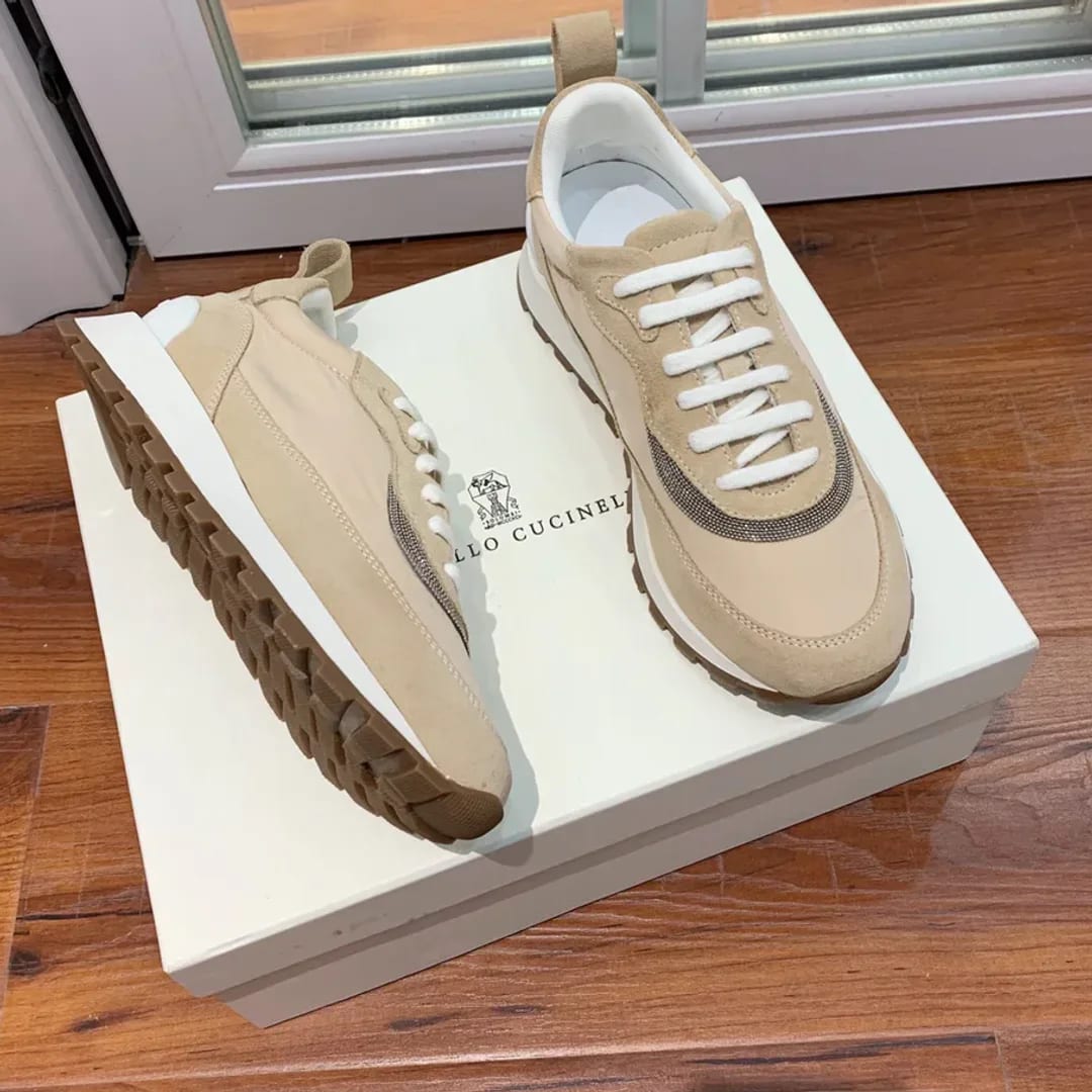 Brunello Cucinelli Monili-chain Sneaker 縮圖 2