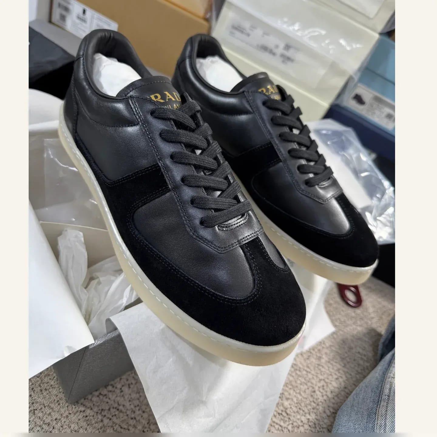 Prada America's Cup Sneaker 縮圖 1