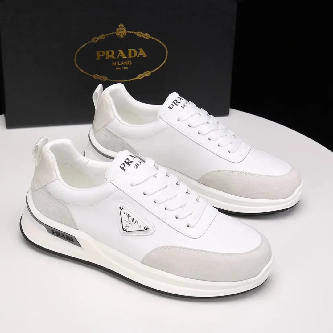 Prada Leather Low-top Sneaker 縮圖 2