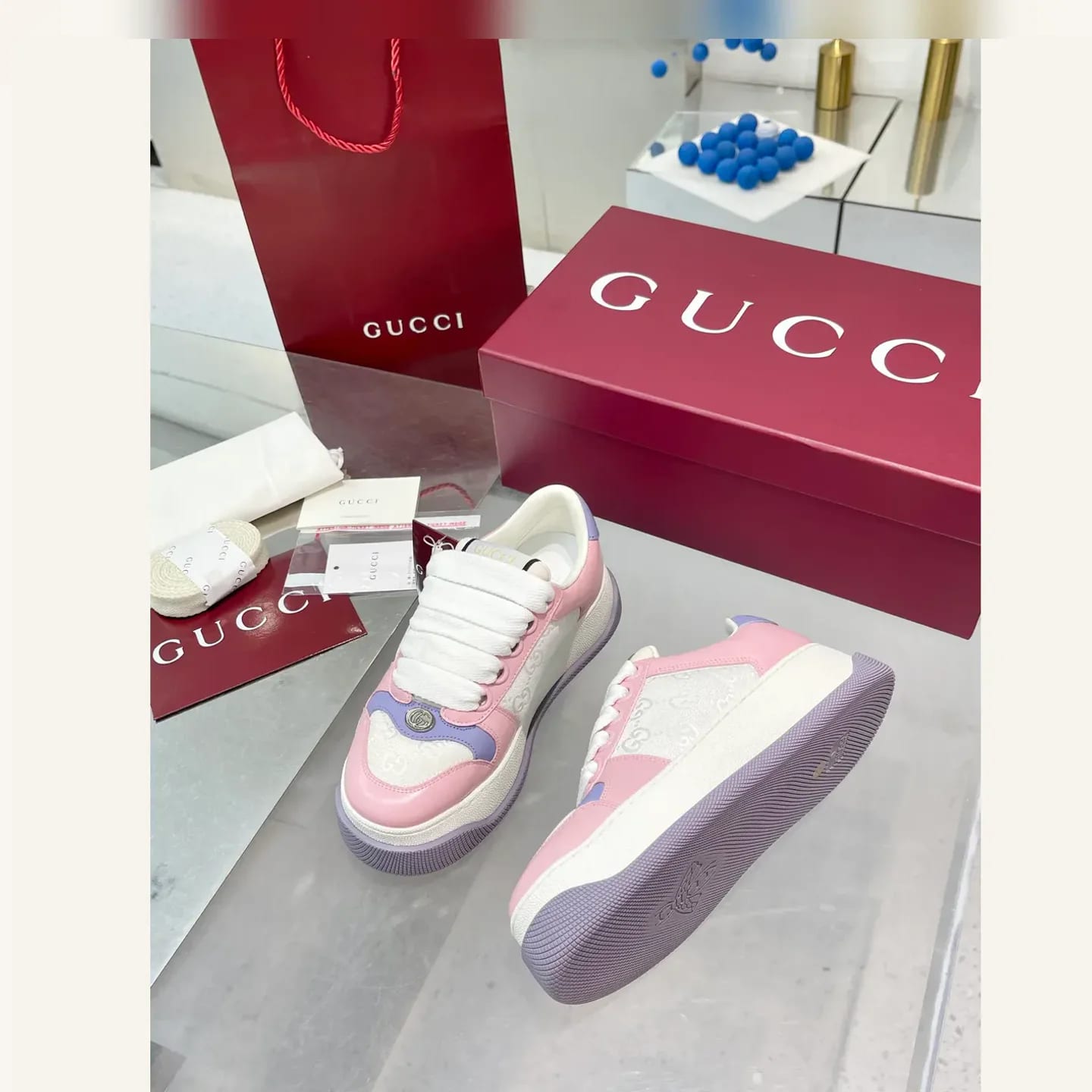 Gucci Screener Sneaker 縮圖 4