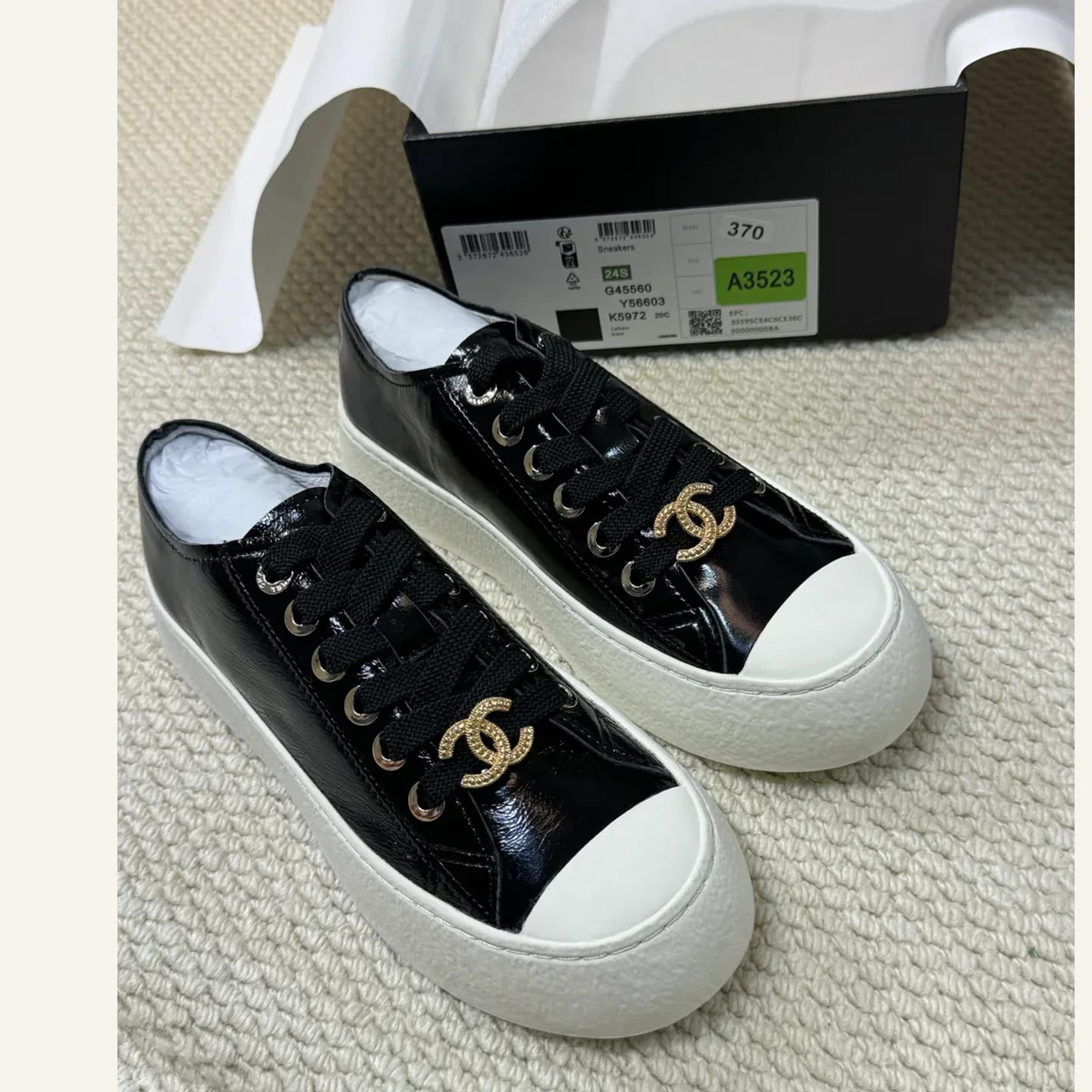 CHANEL CC Low-top Sneaker 縮圖 3