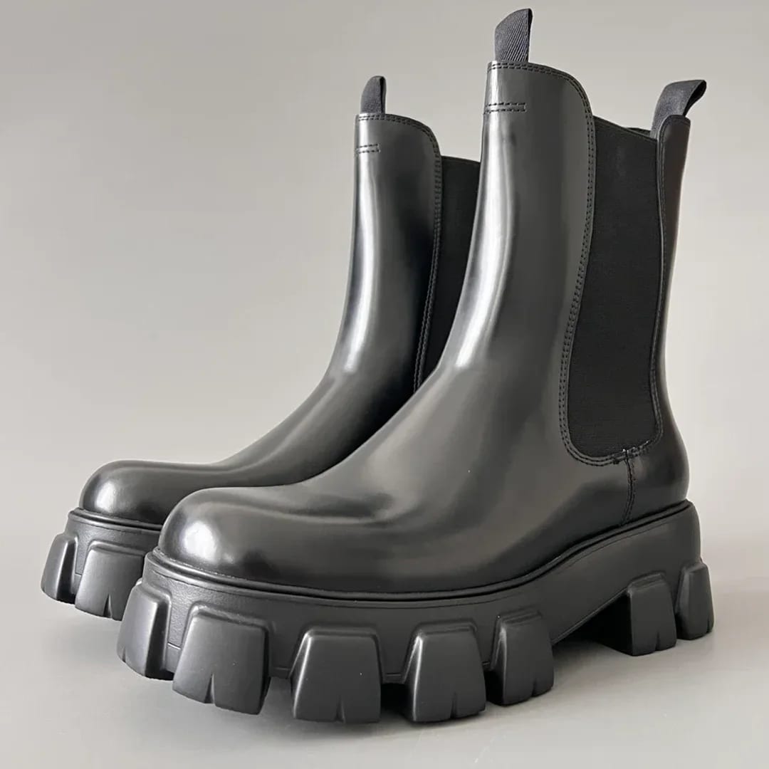 Prada Monolith Chelsea Boots 縮圖 1