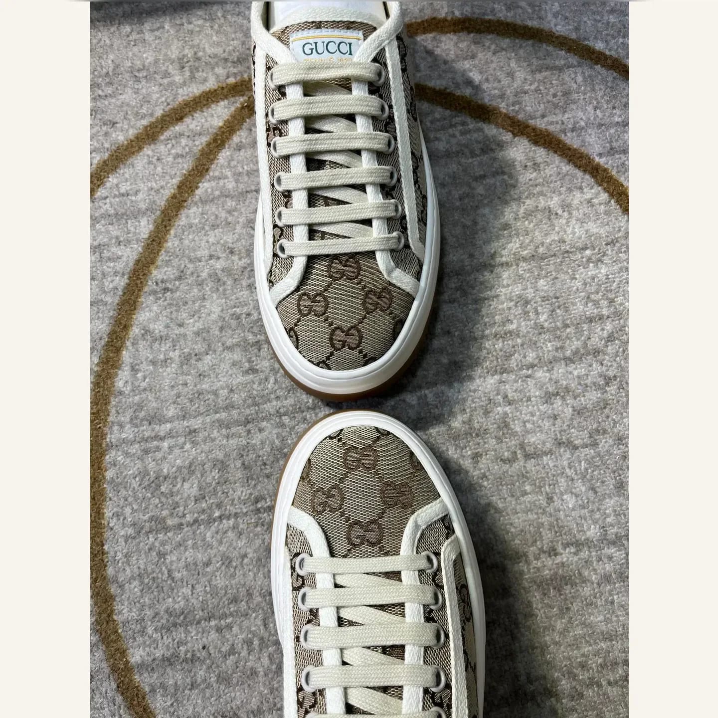 Gucci Canvas Platform Sneaker 縮圖 3