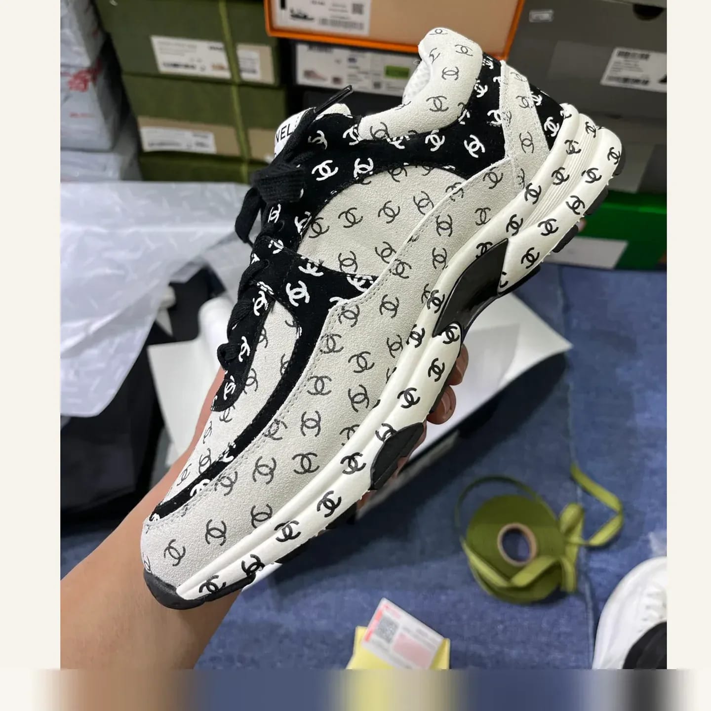 CHANEL CC Chunky Sneaker 縮圖 2