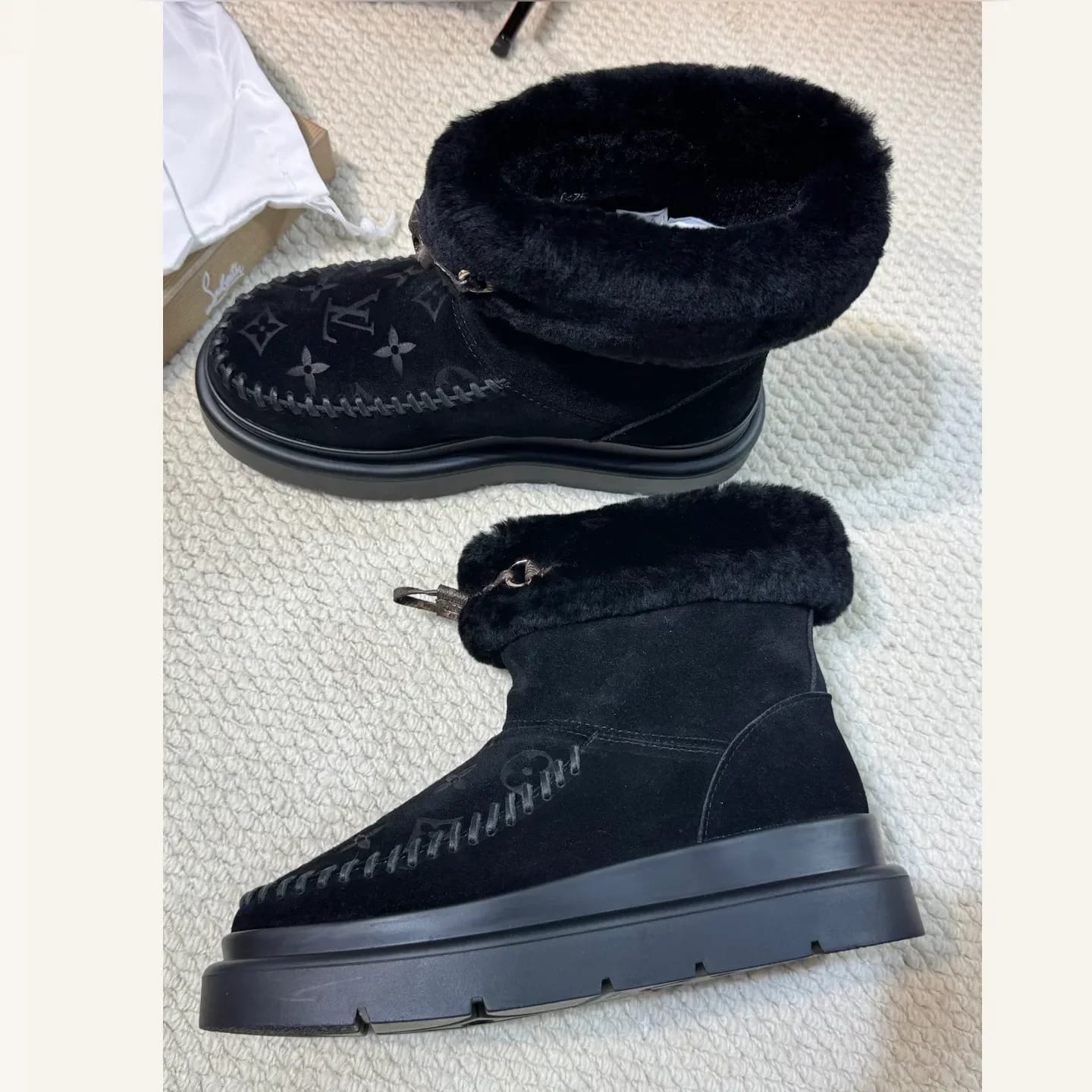 Louis Vuitton Monogram Shearling Ankle Boot 縮圖 4