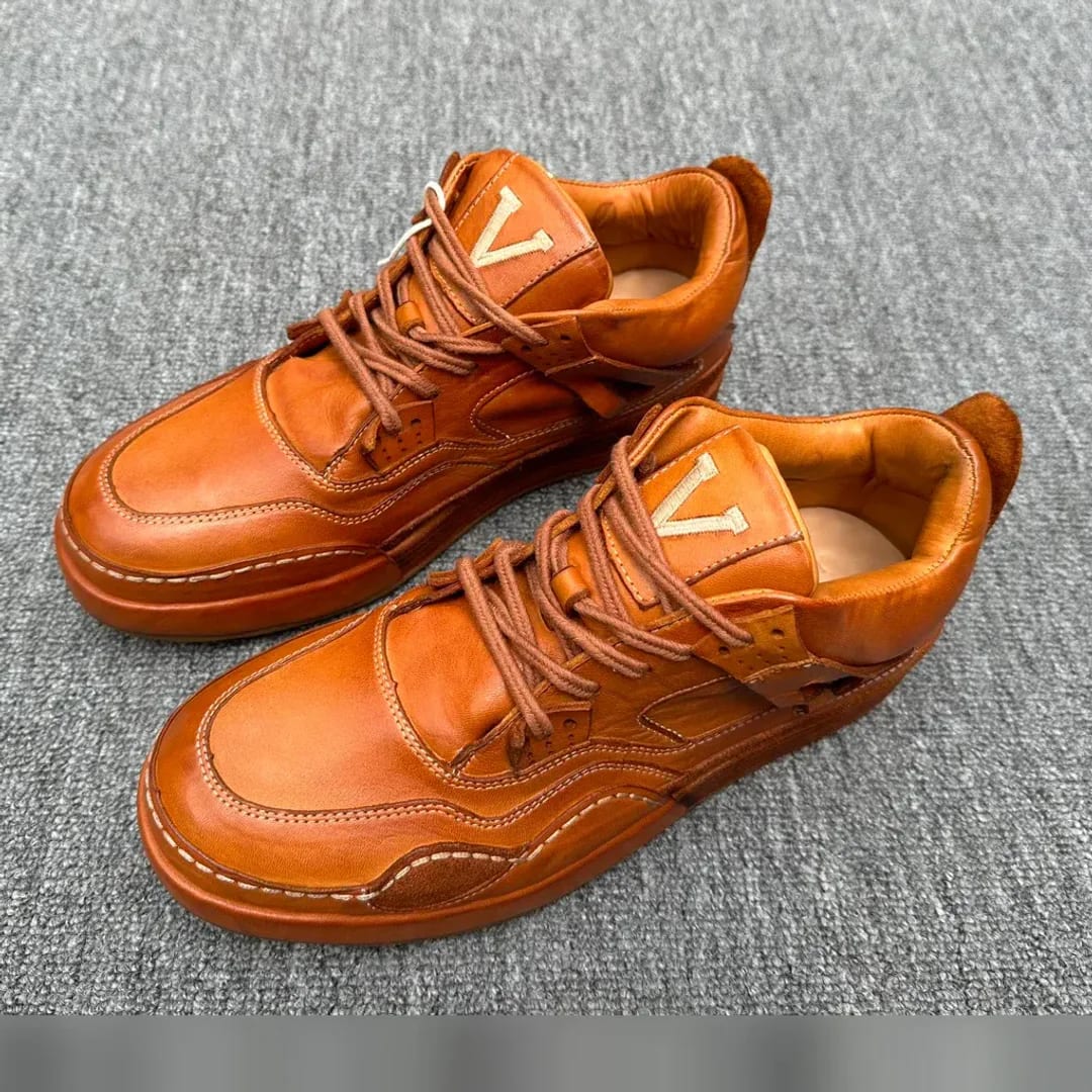 Louis Vuitton Washed-leather Derby 縮圖 2