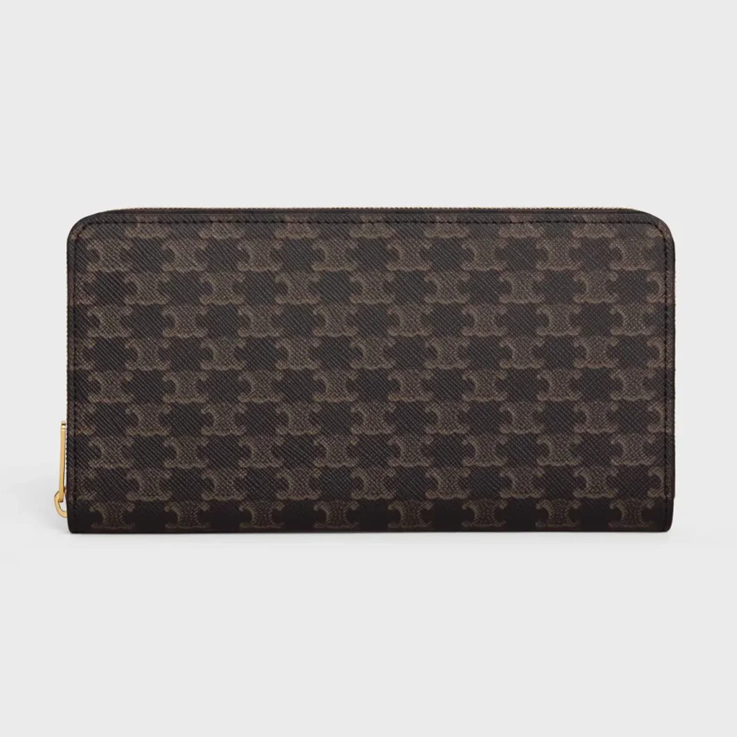 CELINE Large zipped wallet IN Triomphe Canvas 縮圖 1