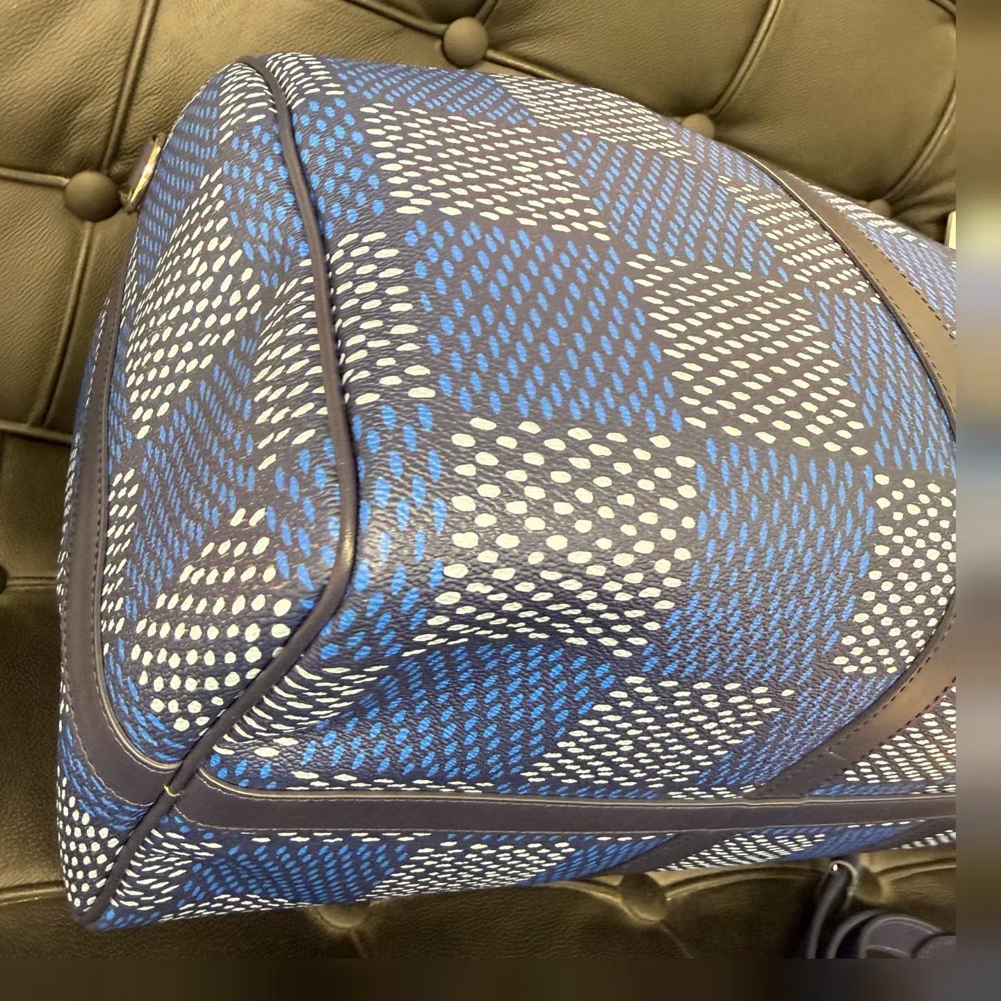 Louis Vuitton Keepall Bandoulière 50 Damier Rush（2024 春夏） 縮圖 4